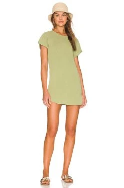Summer 2022 Dresses Green The Jeannie Tee Shirt Dress