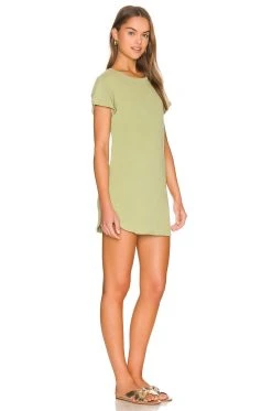 Summer 2022 Dresses Green The Jeannie Tee Shirt Dress