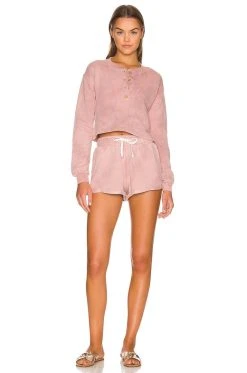 Summer 2022 Tops Green The Kelly Henley Sweatshirt