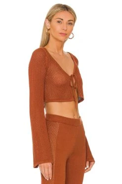 Summer 2022 Tops Abria Tie Cardigan