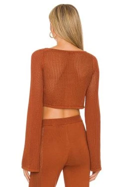 Summer 2022 Tops Abria Tie Cardigan