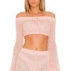 Summer 2022 Andy Off Shoulder Sweater