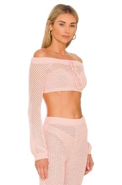 Summer 2022 Andy Off Shoulder Sweater