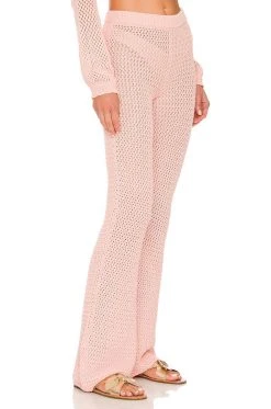 Summer 2022 Bottoms Andy Open Stitch Knit Pant