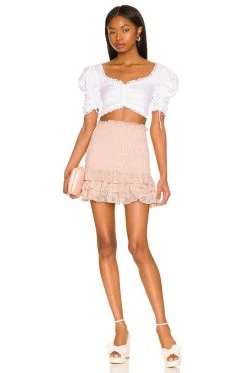 Fall 2021 Solange Lace Skirt Bottoms