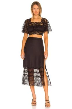 Summer 2022 Bottoms Hailey Lace Skirt