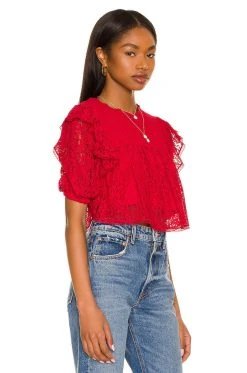 Spring 2021 Ashley Lace Top Tops
