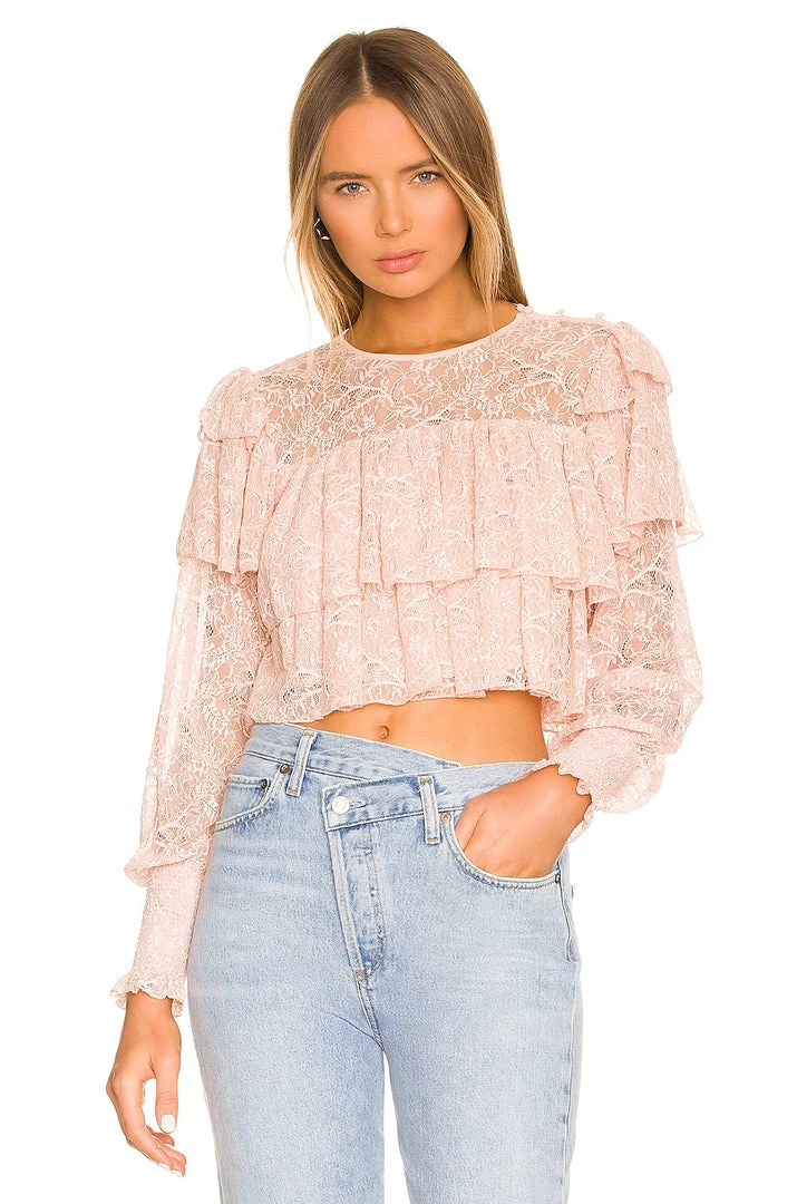 Spring 2022 Solange Lace Top 1 Spring 2022 Solange Lace Top