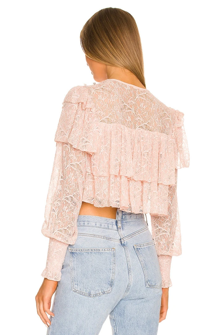 Spring 2022 Solange Lace Top 3 Spring 2022 Solange Lace Top