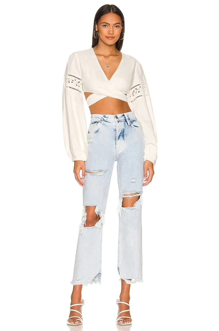 Summer 2022 Tops Liz Wrap Top 4 Summer 2022 Tops Liz Wrap Top