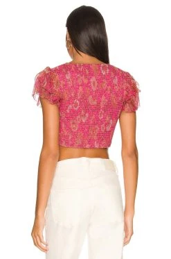 Summer 2022 Corinne Smocked Top