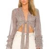 Fall 2022 Tatum Tie Top Tops